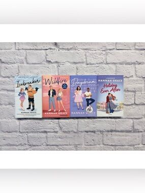 Icebreaker, Wildfire, Daydream, & Happily Ever After by Hannah Grace books